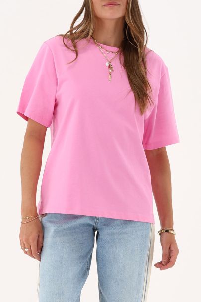 Roze T-shirt "Amour"