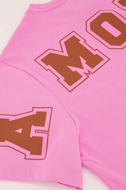Roze T-shirt "Amour"