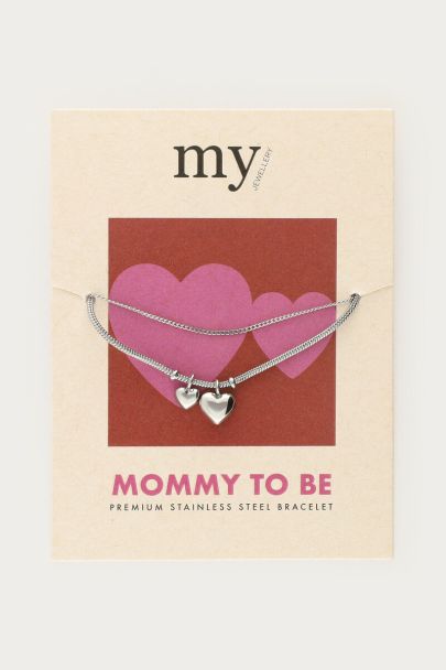 Double bracelet "mommy to be"