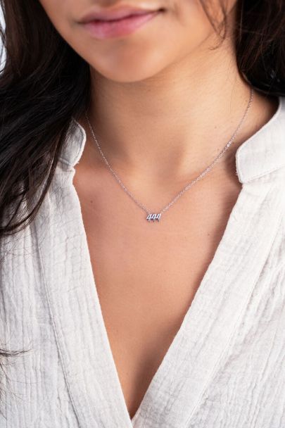 Angel number 444 ketting