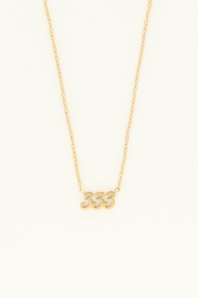Collier angel number 333