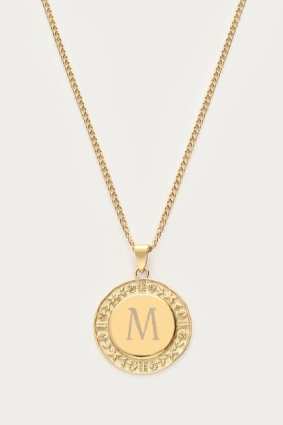 Atelier lange ketting met vintage bedel