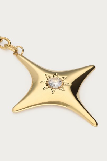 Bag charm North Star