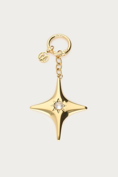 Bag charm North Star