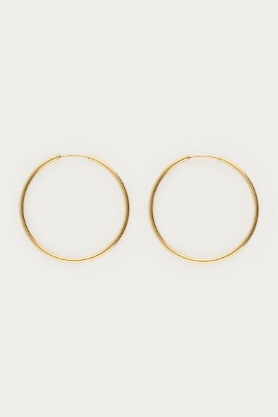 Basic grote oorringen