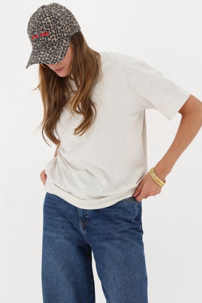 Beige T-shirt "Atelier Paris"