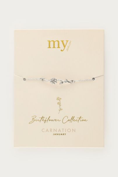 Birth Flower bracelet