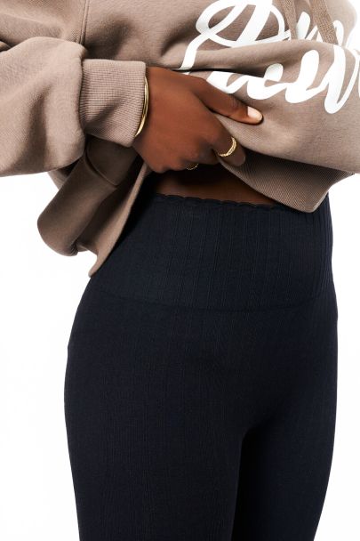 Zwarte legging