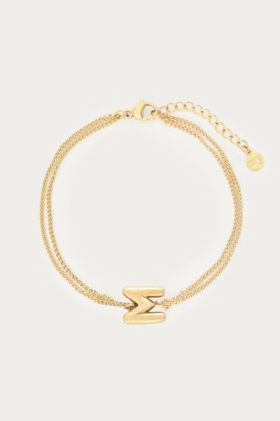 Bold Armband mit Buchstabe