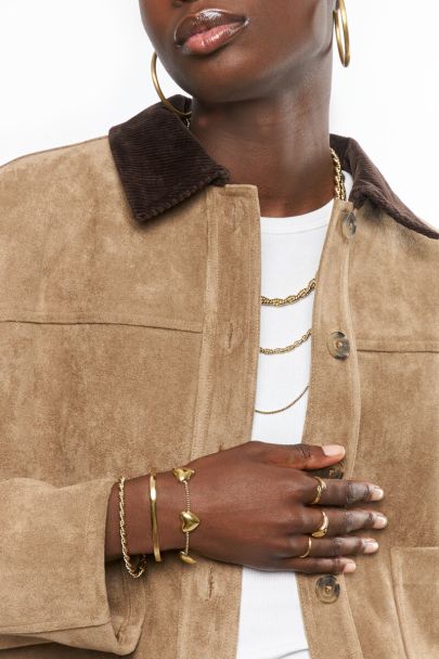 Bold twisted bracelet