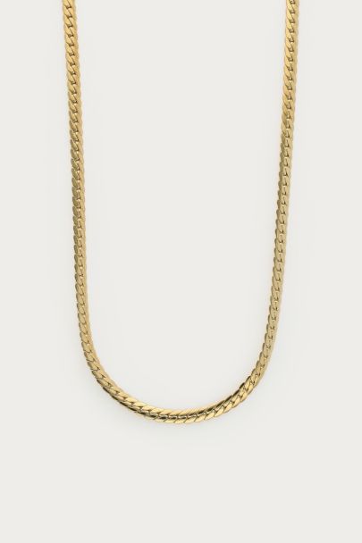 Bold flache Gliederkette Billie
