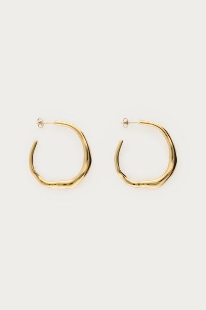 Boucles d'oreilles Bold organique