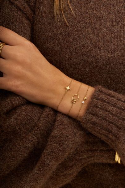 Bracelet minimaliste Bold cercles ouverts