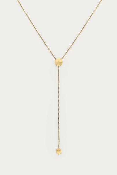 Collier en Y minimaliste Bold avec perles fantaisie