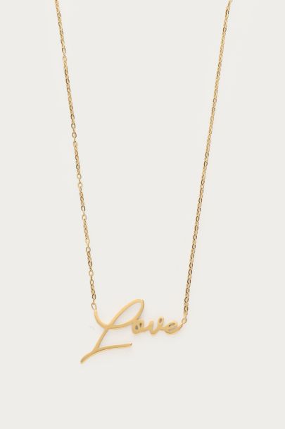 Bold ketting love