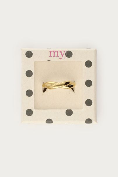 Bague Bold torsadée 