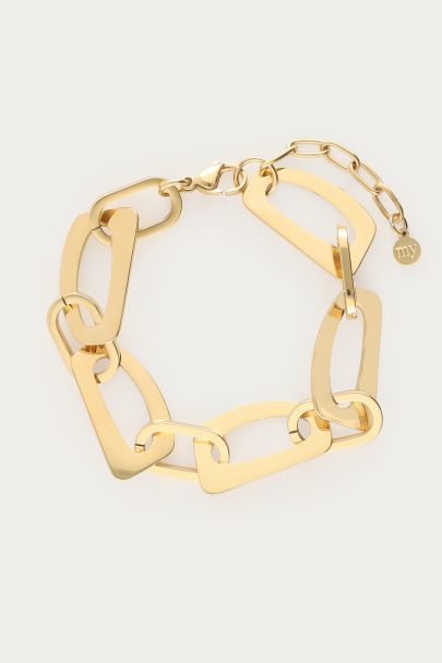 Bold statement armband ovaal