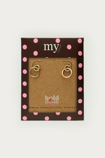 Puces d'oreilles Bold cercles ouverts