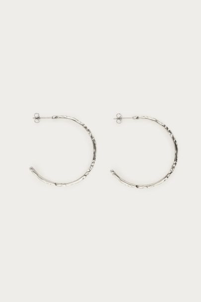 Boucles d'oreilles Botanical avec fleurs vintage