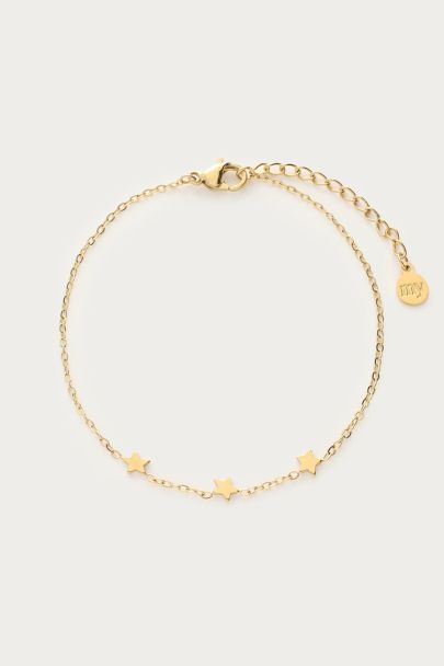 Graduation bracelet three stars