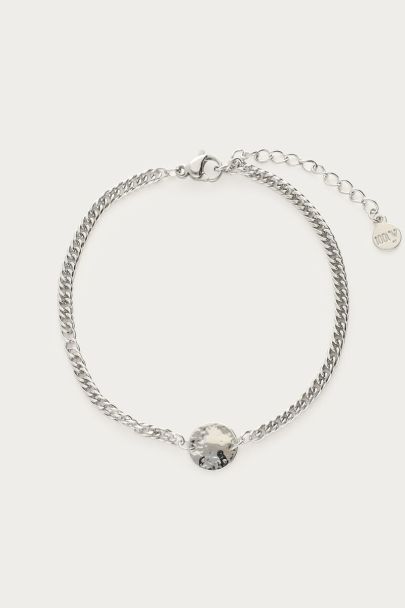 Armband met munt & schakels