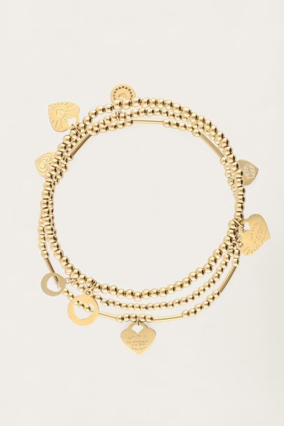Candy Armbandset mit Herzen