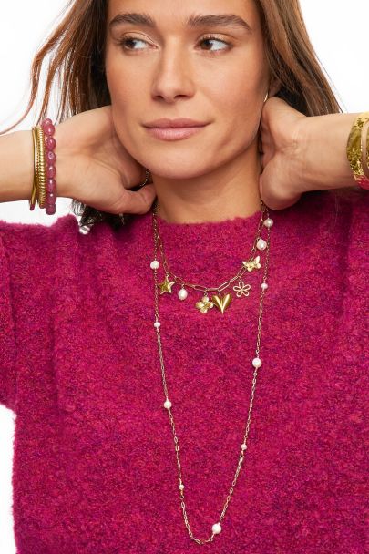 Gliederkette mit mehreren Anhängern