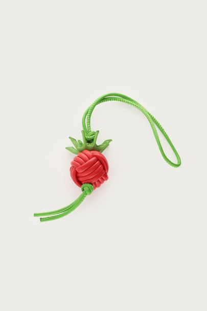 Ciao bag charm met tomaat