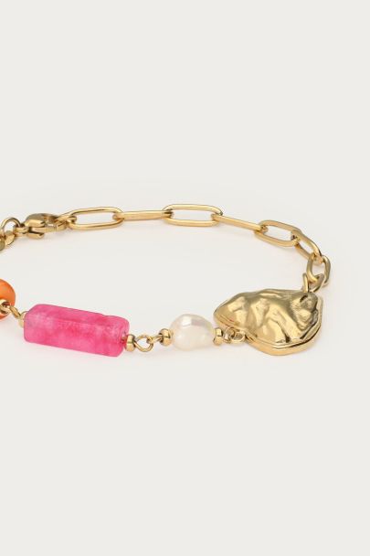 Ciao Armband mit Perlen und Herz