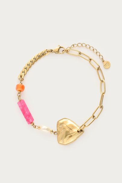 Ciao Armband mit Perlen und Herz
