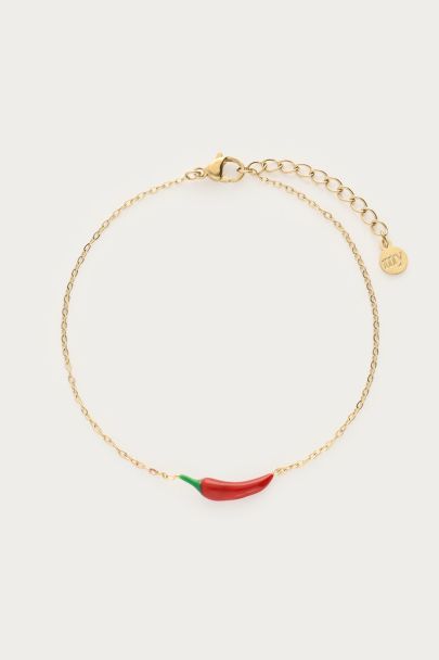 Ciao Armband mit roter Chilischote
