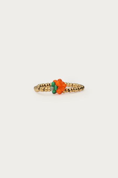 Ciao stretch ring with mandarin