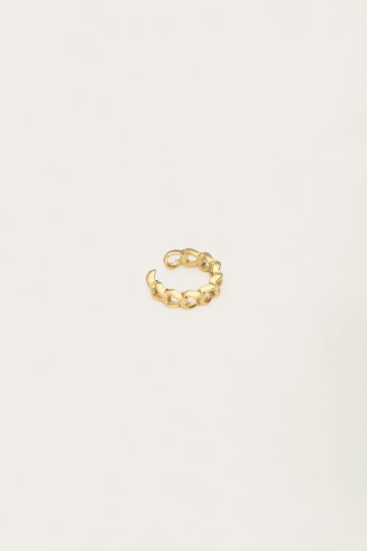 Ear cuff met schakel