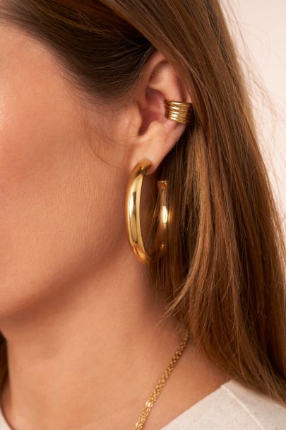 Ear cuff &agrave; cinq rangs