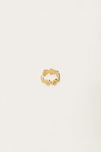 Ear cuff fleurs