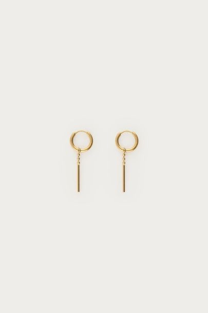 Ohrringe Punkte und Steg