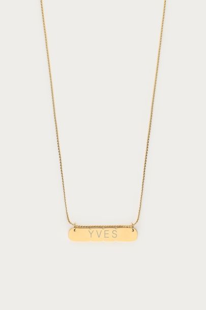 Atelier Kette mit länglichem Anhänger