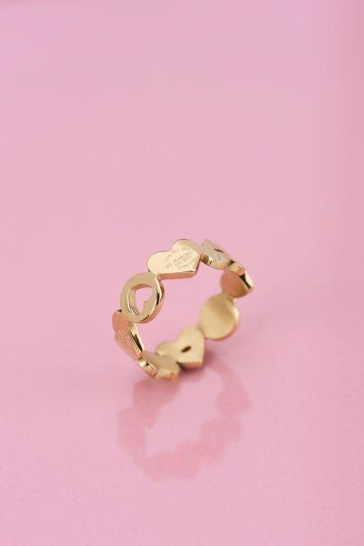 Iconic ring chunky hartje
