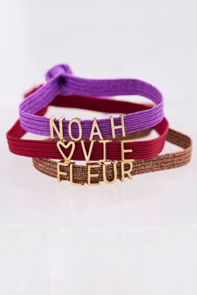 Charm initiale minimaliste 