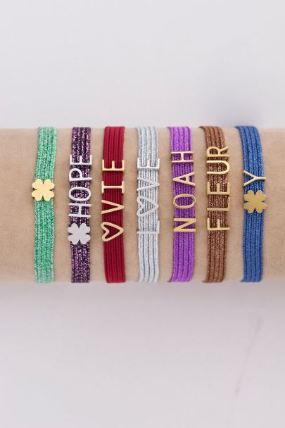 Charm trèfle individuel