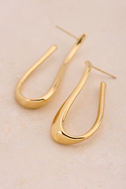 Boucles d'oreilles Bold ondulées