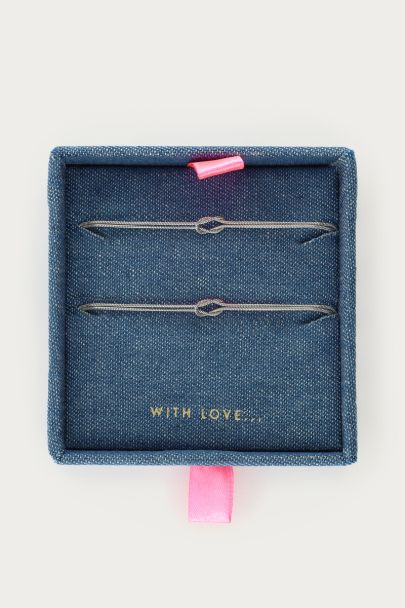 Forever Connected minimalistische armbanden set