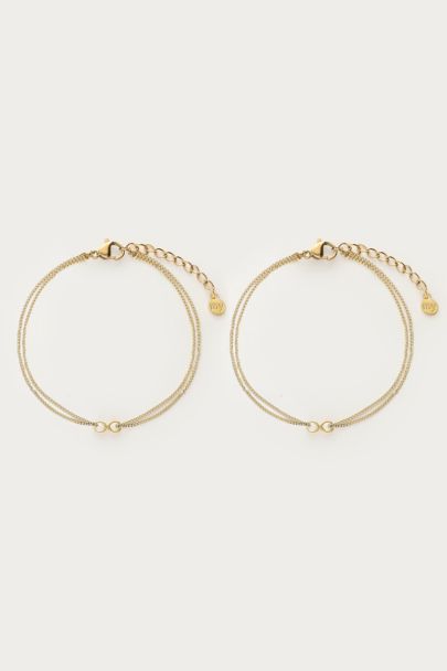 Ensemble de bracelets Forever Connected infini