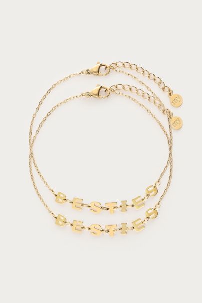Ensemble de bracelets Forever Connected besties