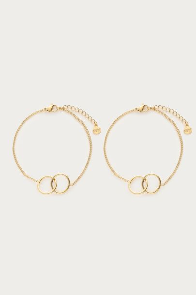 Ensemble de bracelets Forever Connected