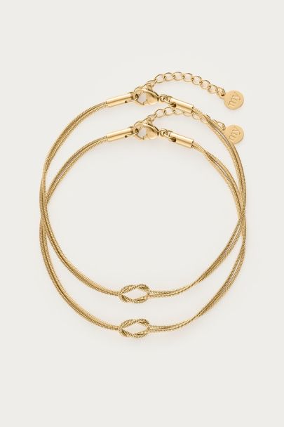 Forever Connected Minimalist Bracelet Set