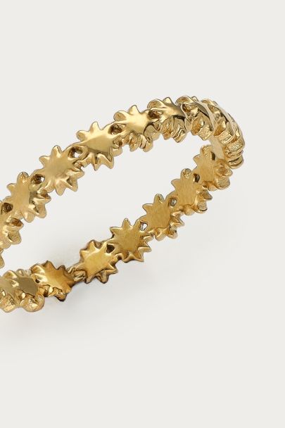 Fortune ring with mini sun