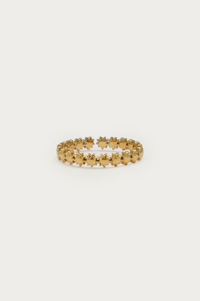 Fortune ring with mini sun