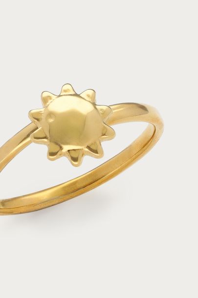 Fortune ring with sun