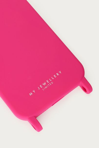 Fuchsia phone case silicone